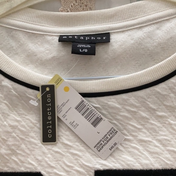 𝅺METAPHOR Quilted sweatshirt. - Picture 6 of 7